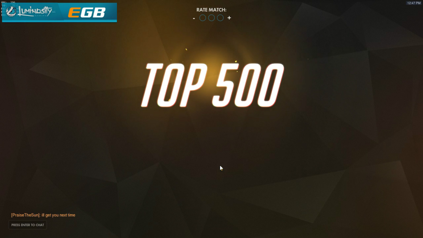 守望先锋TOP500上线:国服80分左右可进