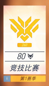 守望先锋TOP500上线:国服80分左右可进