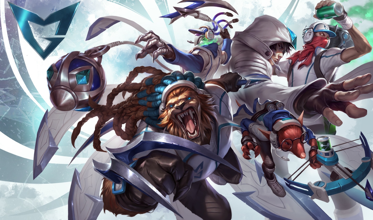 skt s6冠军皮肤原画曝光 kkoma教练帮你照亮地图