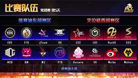 PCL常规赛第五日 竞争激烈 EDG微弱领先