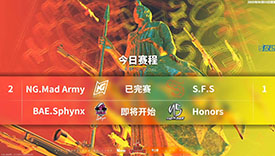 HSG女子职业联赛：NG.Mad Army 2-1力克S.F.S赢得胜利