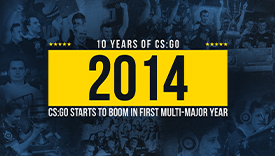 CSGO岁月如歌之2014：GTR圆梦 奥拉夫爆改OP