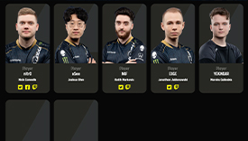 EPL S16阵容名单公布 s1mple、狂哥在列